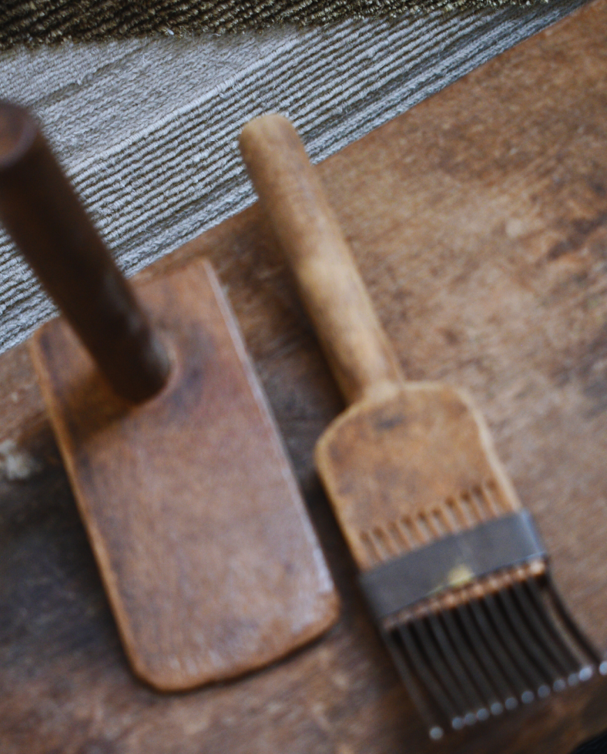 Rug weaving tools